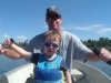 Helping Dad Row the Boat